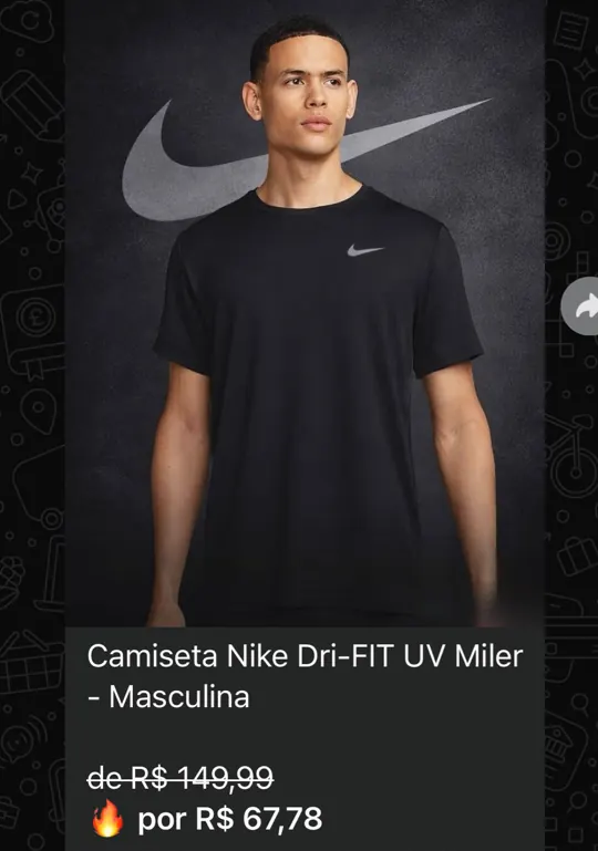 Exemplo de oferta publicada